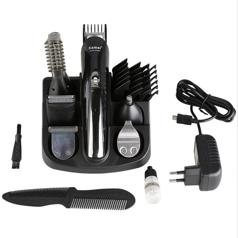 

Electric Hair Trimmer For Men Beard Shaver Facial Hair Clipper All In One Man Grooming Kit Head Nose Sideburns Haircut Machine