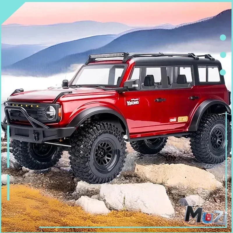 YK4083 1/8 escala RC camión todoterreno eléctrico con control remoto de alta y baja velocidad tracción en las cuatro ruedas puente de puerta coche de escalada de juguete
