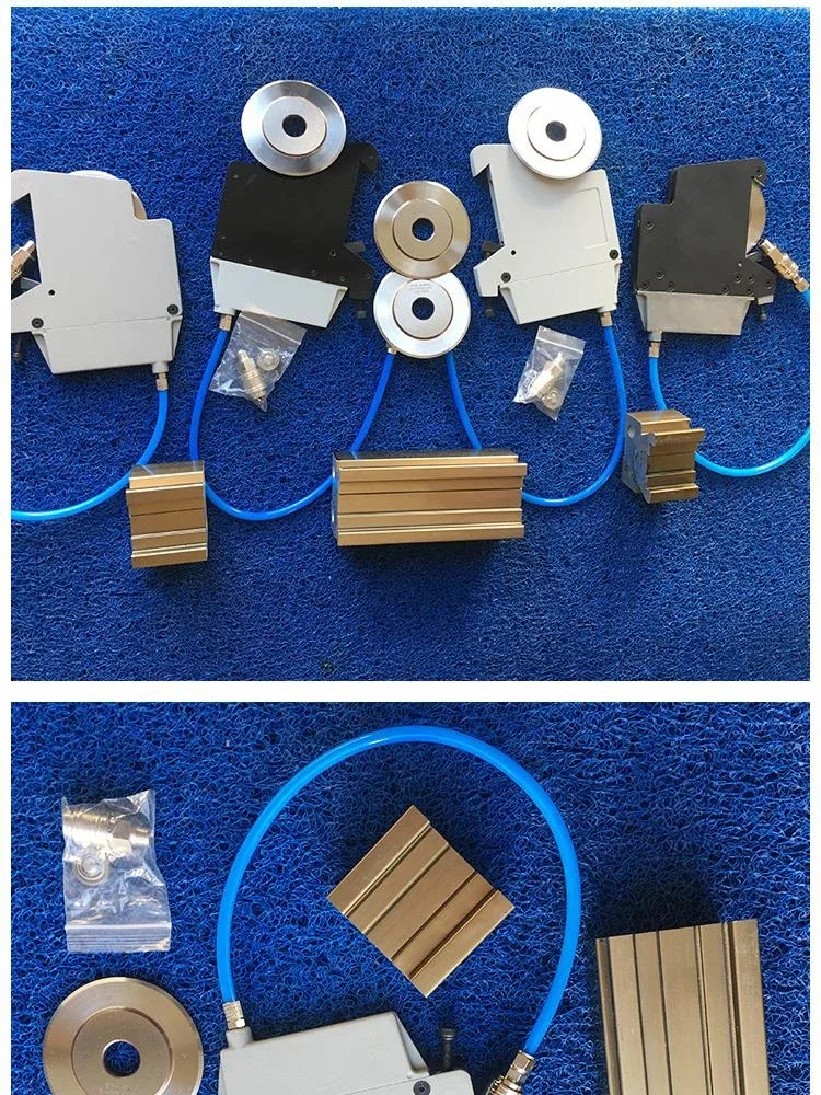 Melt blown fabric air pressure slitting pneumatic slitting knife holder round blade aluminum alloy non-woven fabric slitting