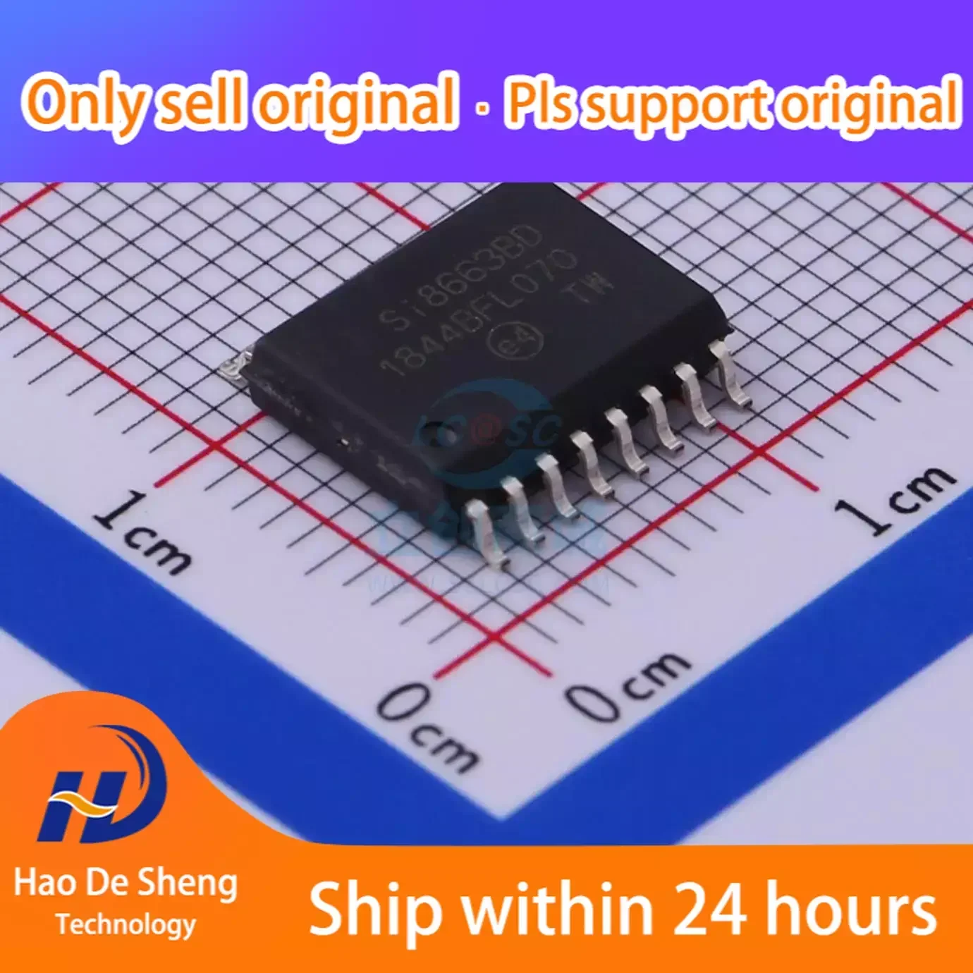 

10PCS/LOT SI8663BD-B-ISR SOIC-16 New Original In Stock