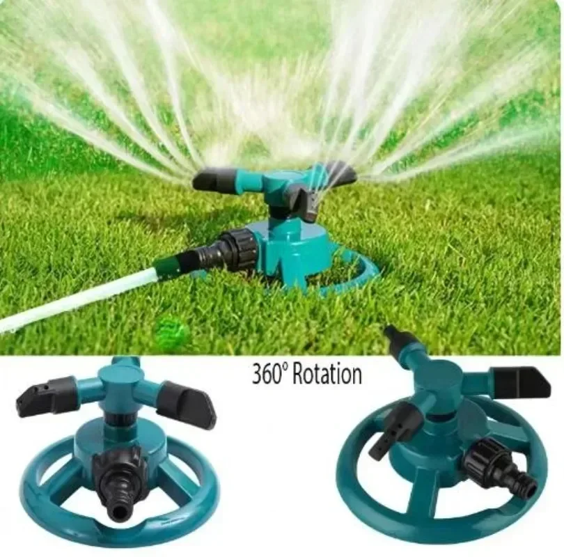 360 Degree Rotating Sprinkler Heads Automatic Sprinklers Garden Lawn Irrigation Watering Accessories Irrigation Supplies