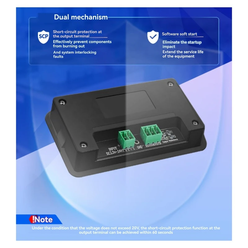 PWM150 Dual Channel Signal Generator for Servo Motor Drivers Frequency Meter Adjustable Square Wave Pulse Frequency-A74P