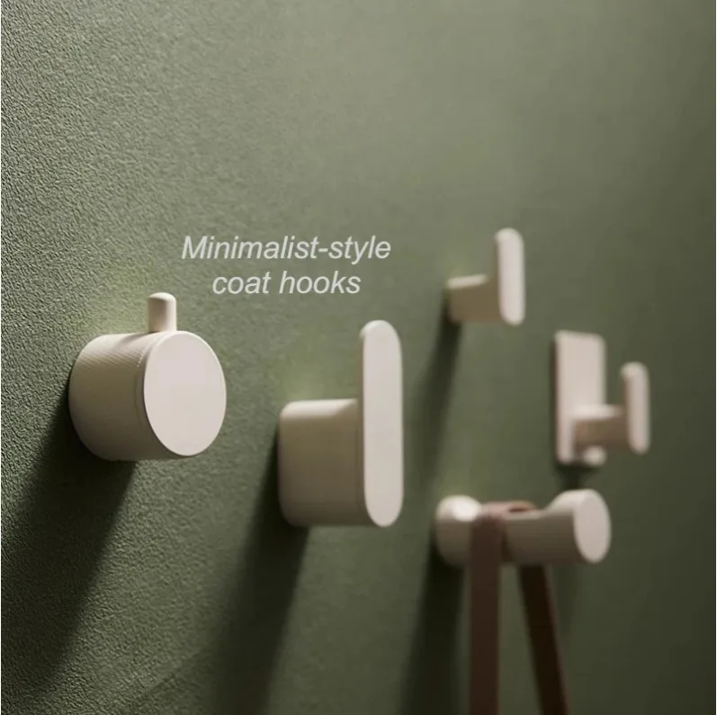 crochets-muraux-minimalistes-blanc-laiteux-pour-l'entree-organisateur-de-serviettes-chapeaux-et-vetements