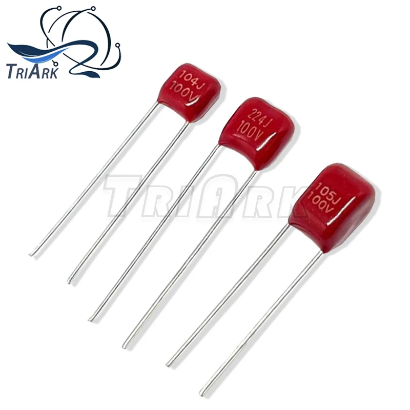 10pcs 100V 393 473 683 104 224 394 474 105 335 106 101 471 102 152 222 332 472 682 103 223 333 J CBB Capacitor 1UF 0.1UF 0.47UF