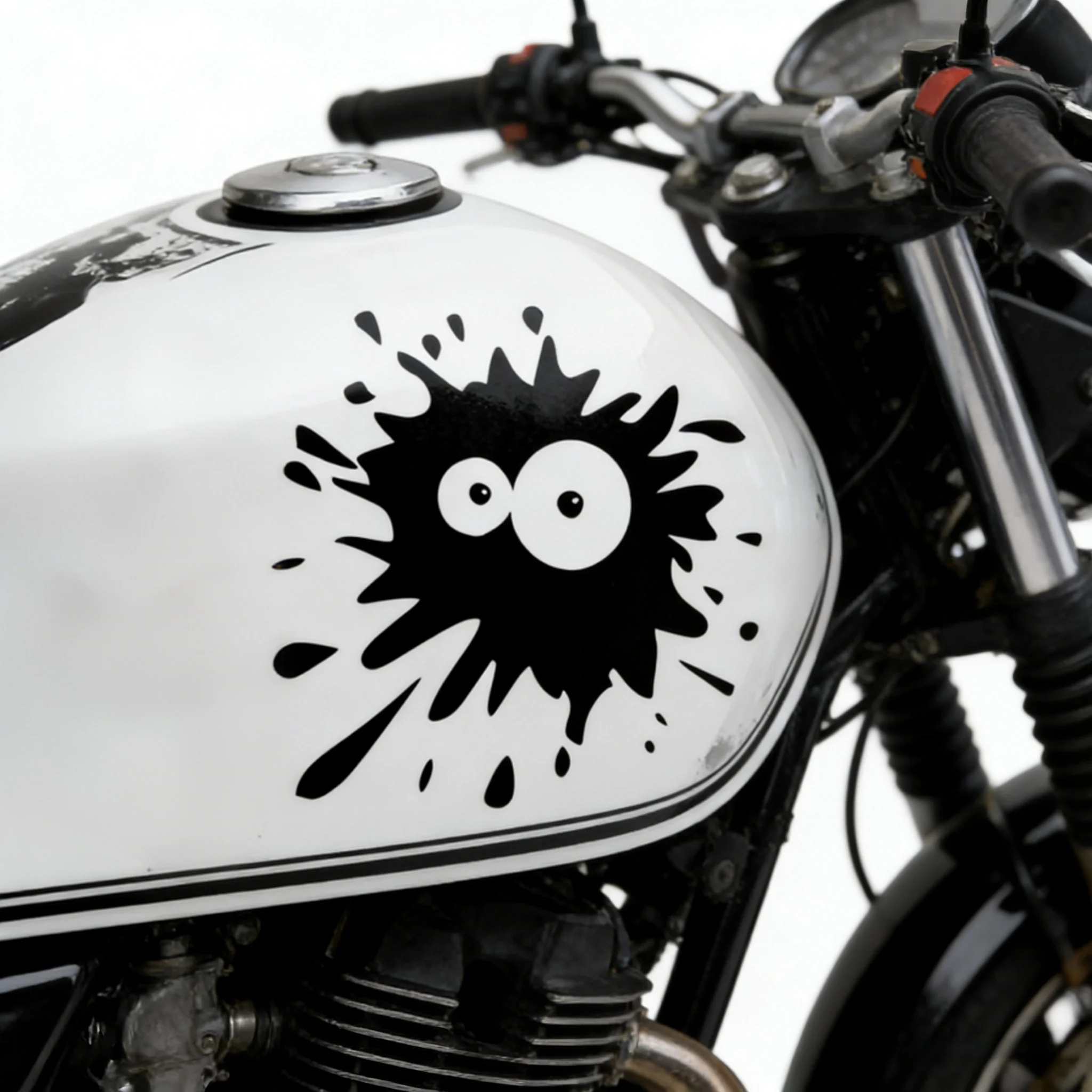 Graffiti Style Monster Eye Car Sticker Ink Splash Waterproof Vinyl Decal Auto Body Window Decoration Accessory