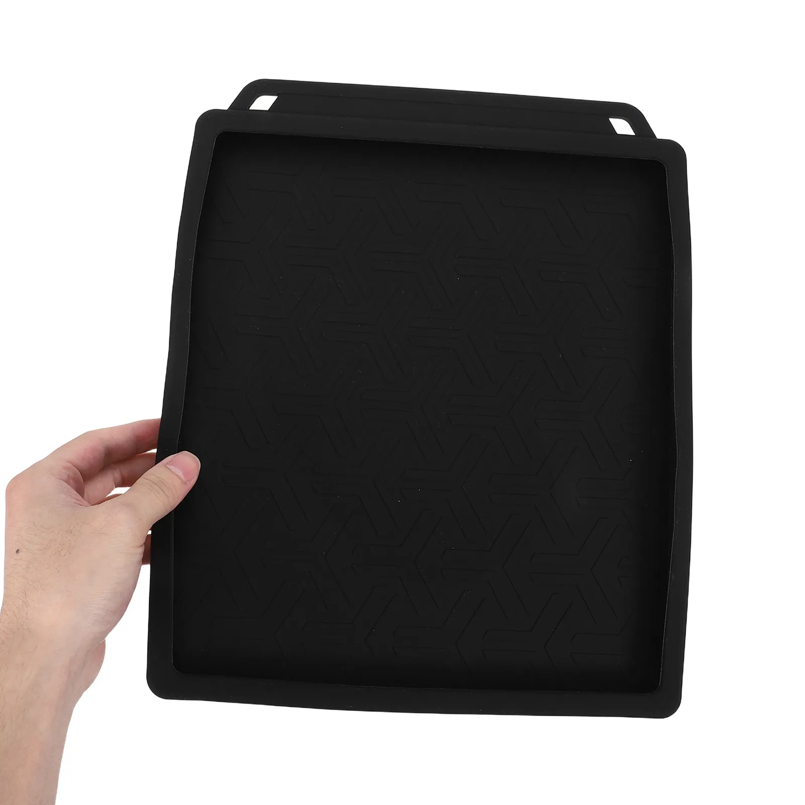 Satellite Dish Cover 21 Point 65 Inch Silicone Hail Resistant Waterproof Dustproof Outdoor Antenna Guard Black