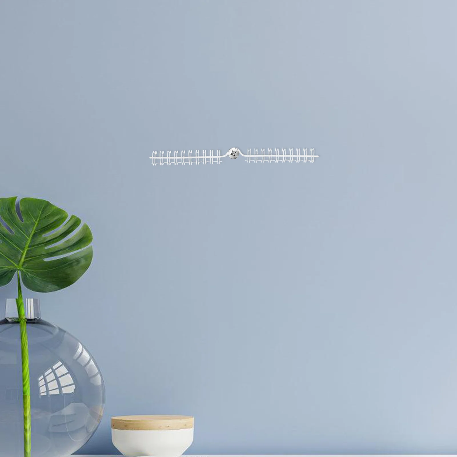 1 set di bobine di rilegatura a spirale in metallo per calendari Accessorio fai da te semplice Organizzatore di calendario orizzontale multifunzionale