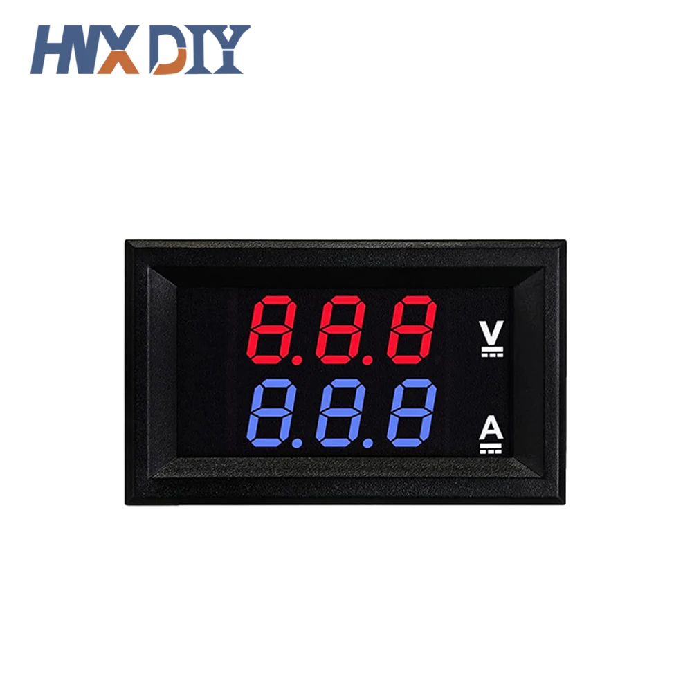 DC 0-100V 10A Digital Voltmeter Ammeter Dual Display Voltage Detector Current Meter Panel Amp Volt Gauge 0.28\