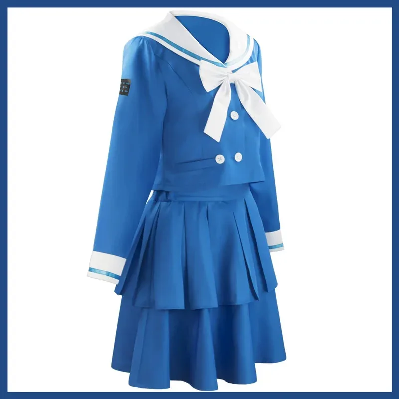 Anime Game Chabashira Tenko Cosplay Costume Japan South Korea Jk School Uniform Skirt Wig Woman Sexy Kawaii Campus Suit cm;5