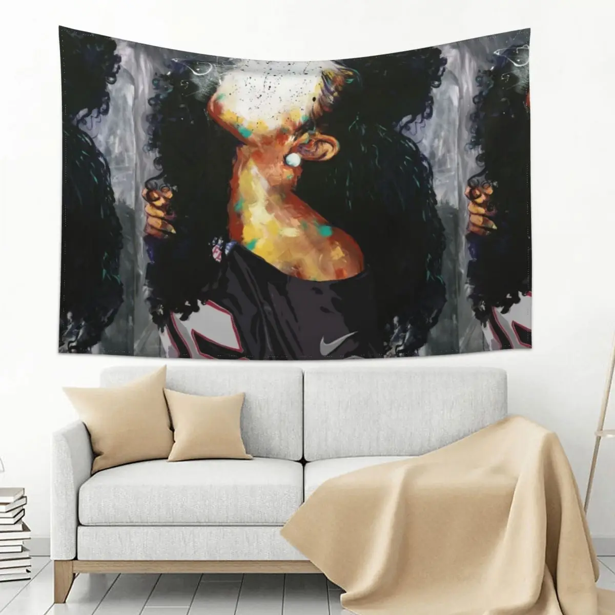 

Naturally Falcons III Tapestry