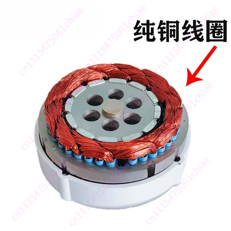 100W 200W 12V 24V Permanent Magnet Generator, PMG 3 Phase AC Brushless Alternator for Wind Turbine