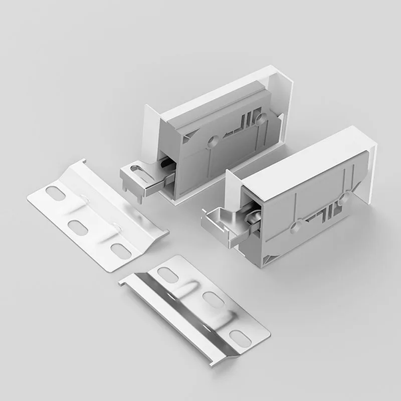 (1 Set) Cabinet Hanging Code ABS Surface Mounted Heavy-duty Hanging Code Hidden Hardware With Cover Hanging Cabinet Accessories