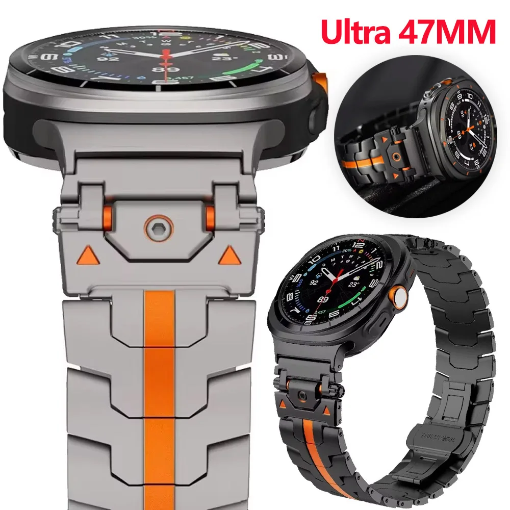 

Original Metal Strap For Samsung Galaxy Watch 8-7 Ultra 47mm Stainless steel Bracelet Samsung Watch Ultra 47mm 2025 Accessories