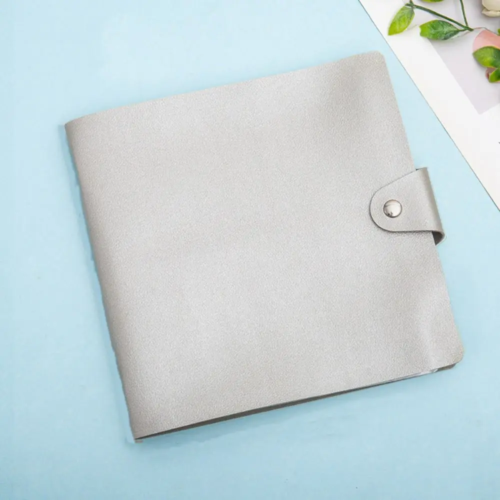 หนัง PU เงิน Binder แบบพกพาซองจดหมาย Savings Challenges Book กันน้ํากระเป๋าสตางค์ Savings Notebook