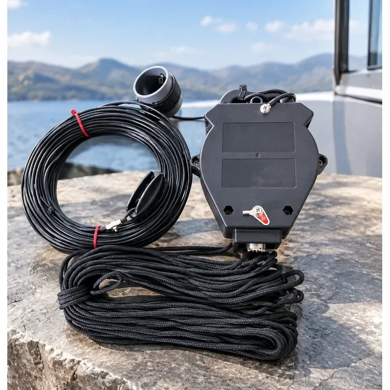 High Power Natural Resonance No Tuner Needed HF Radio 1KW Four Band Eight Band Amateur Shortwave Terminal Feed Antenna