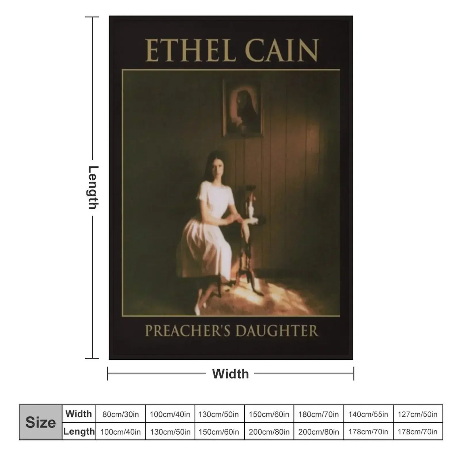 Preacher_s Daughter - Cain Throw Blanket Sofa Throw Heavy Blankets For Sofas wednesday Blankets