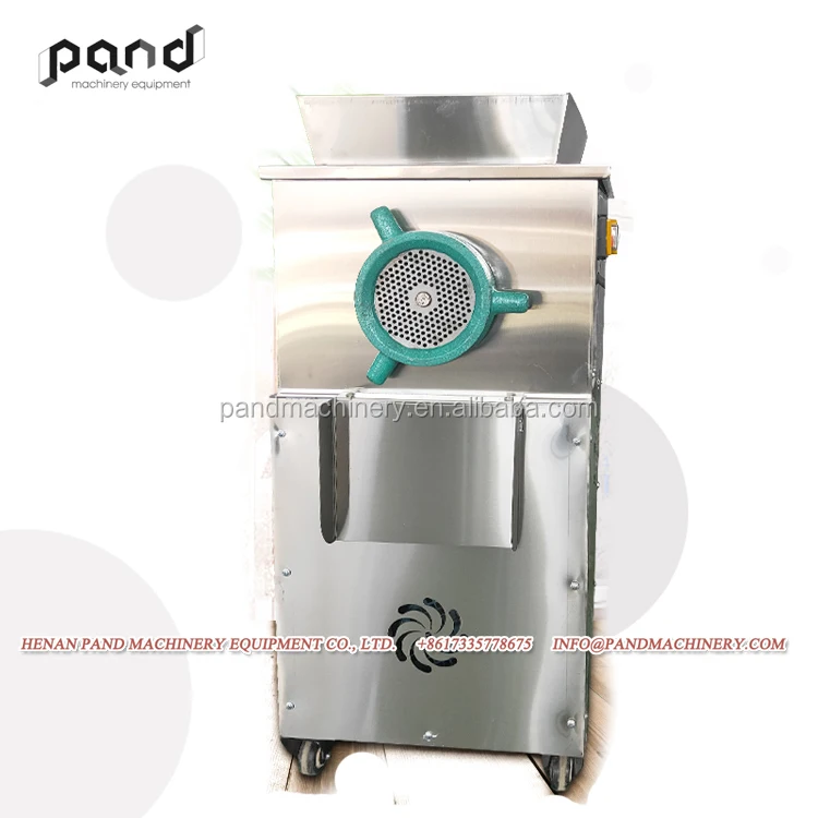 Large commercial use Electric meat mincer chicken skeleton fish bone grinder pepper crusher