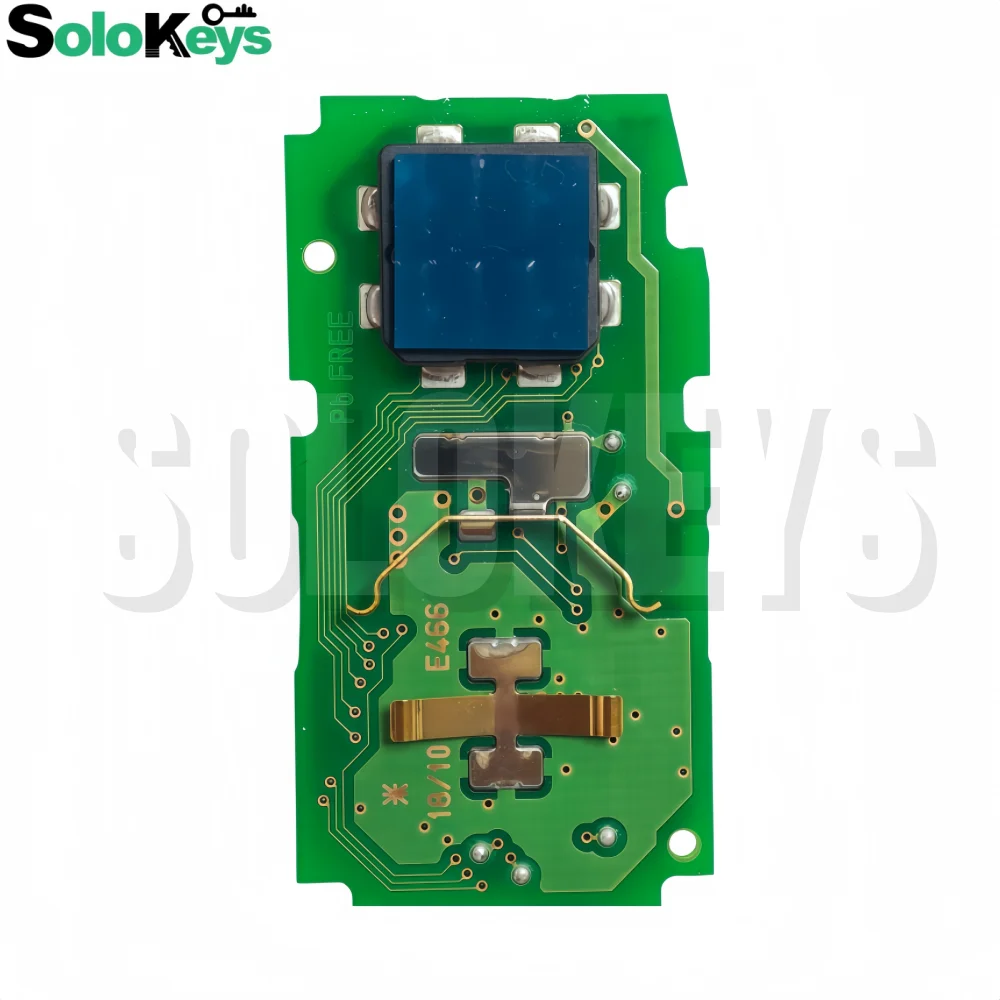 SOLOKEYS FCC ID:B2U2K2R Original Smart Remote Control Key For TOY COROLLA CROSS COROLLA ALTIS 433MHz 4A HitagAES Chip 3/4Buttons
