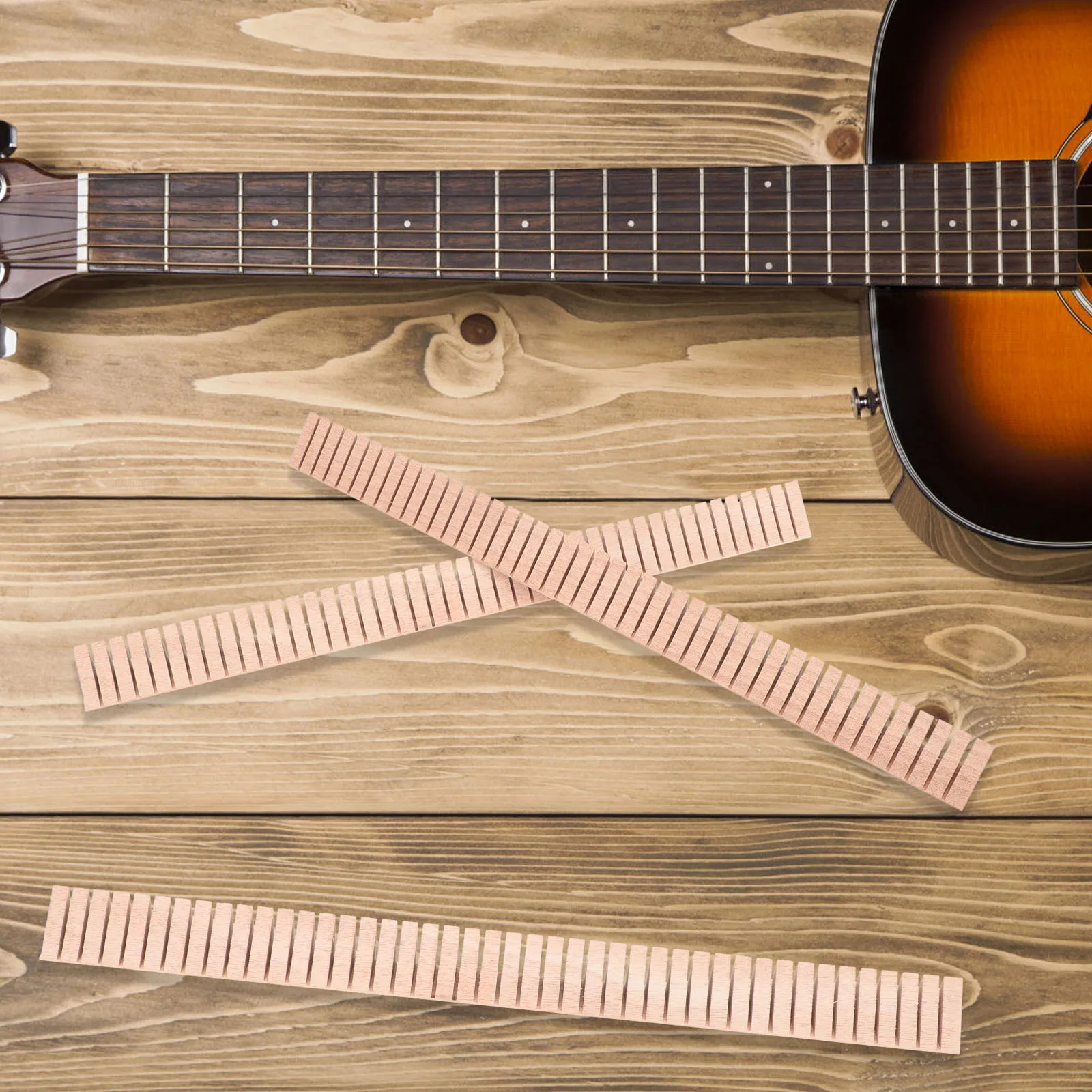 

Guitar Binding Purfling Strips Wooden Decorative Edging for Acoustic Classical Guitars Ukulele Bass Replacement Parts