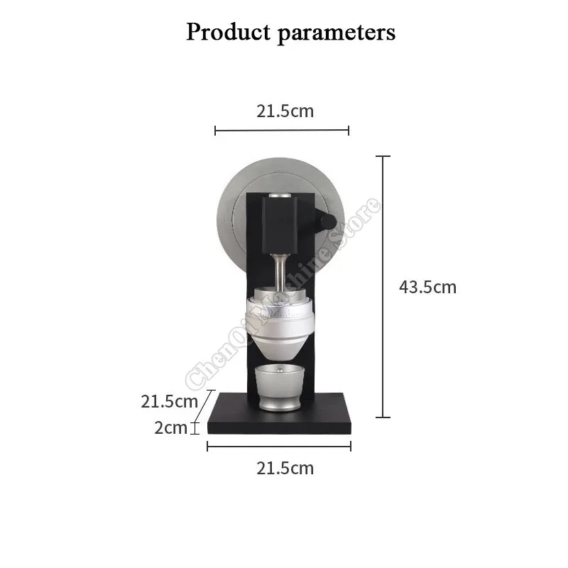 مطحنة القهوة اليدوية منتج واحد مطحنة يدوية إيطالية 83 مللي متر لدغ مخروطي للاستخدام المنزلي مطحنة القهوة