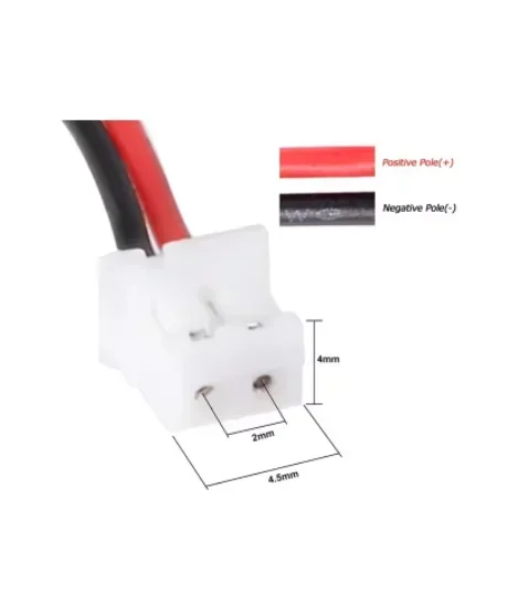 3.7 فولت 18650 7000 مللي أمبير بطارية قابلة للشحن مصباح ليد ، سمّاعات بلوتوث ، أضواء الشمسية ، أضواء الشوارع ، معدات المراقبة + PH 2.0 التوصيل #5