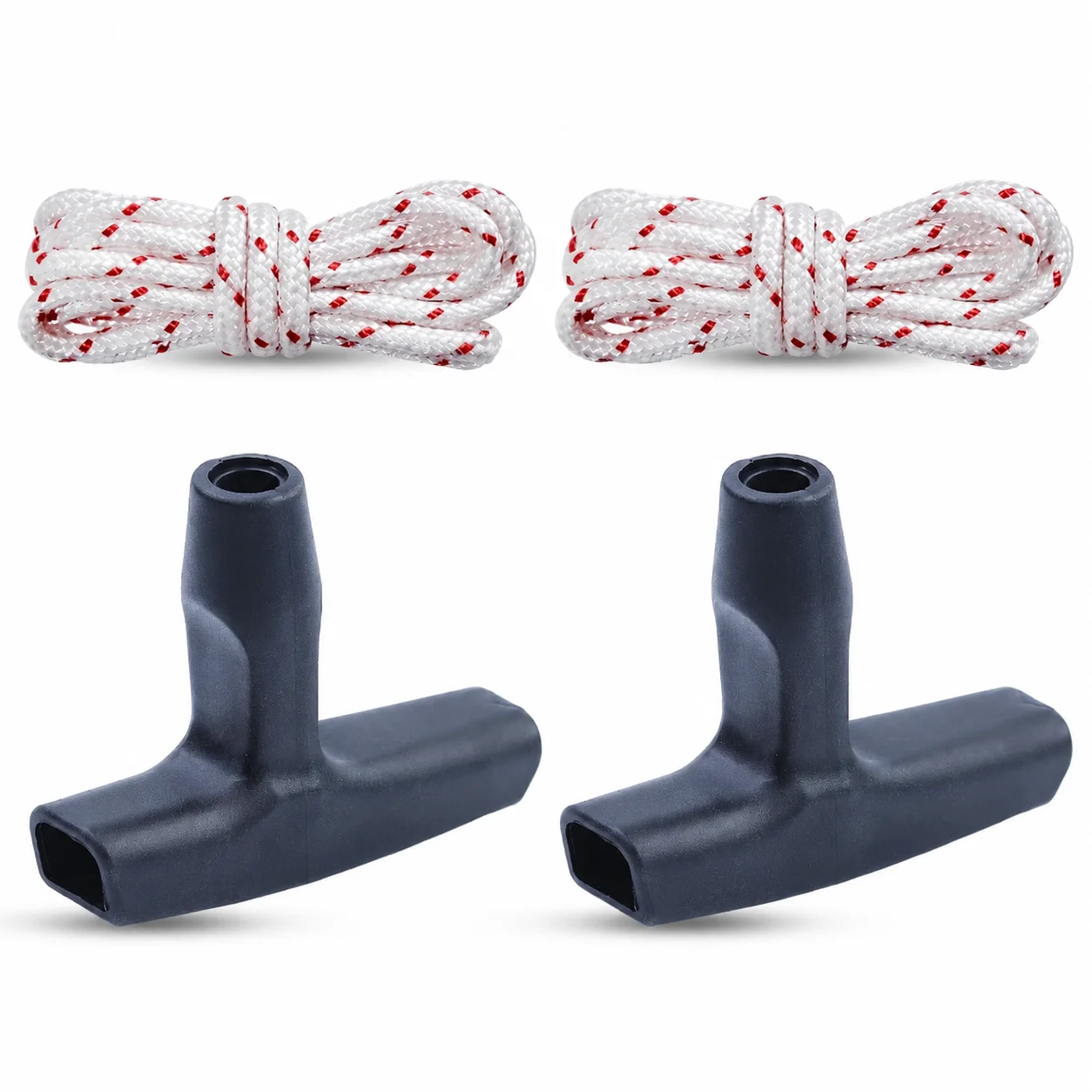 Starter Handle Grip Rope Kit For Stihl MS180 MS250 MS170 MS230 MS210 017 018 Chainsaw, Recoil Pull Start Handle Replacement 2Pcs
