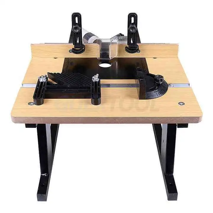 Multifunctional Woodworking Router Workbench Flip Bakelite Base Plate Wood Trimming Milling Sanding Machine
