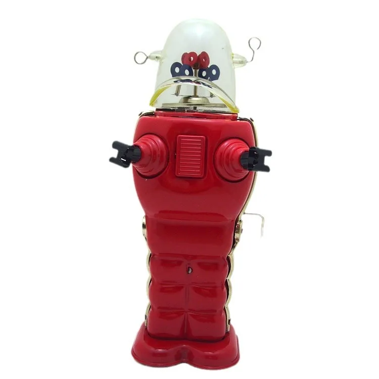 TR2007 Space Hand Crank Robot Cafe Bar Sklep odzieżowy Spersonalizowana ozdoba Rękodzieło blaszane