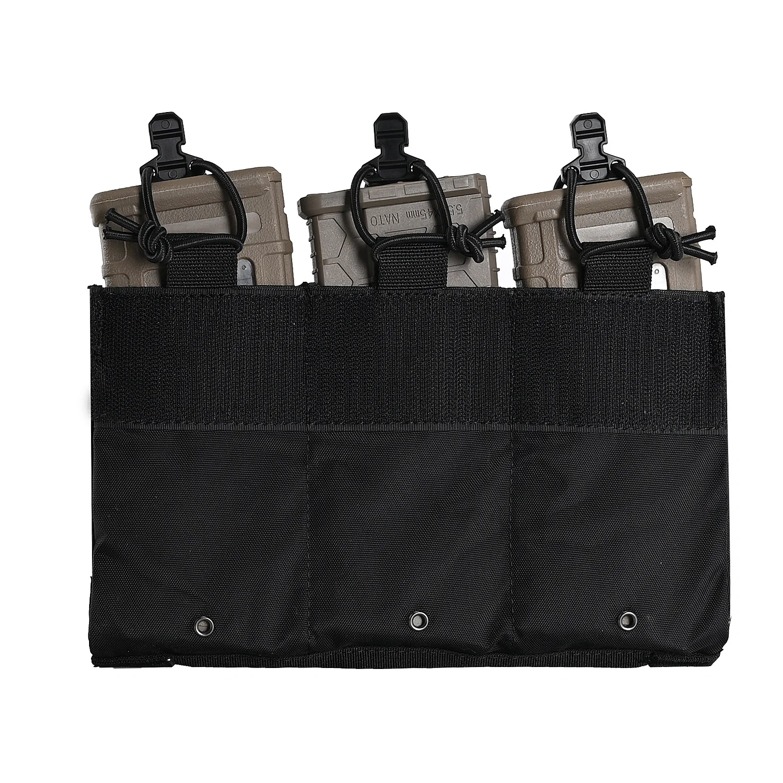 556 762 Triple Magazine Pouch Kangaroo Insert M4 AR Magazines Hunting Bag For DOPE Front Flap FCPC V5 Plate Carrier