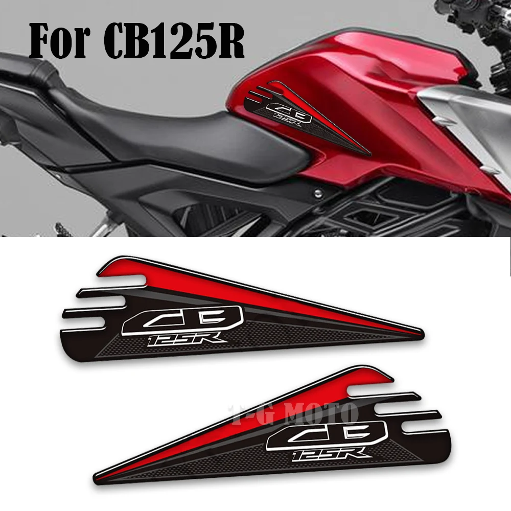 CB125R 2018 2019 2020 2021 2022 Motorcycle Tank Pad Stickers Gas Fuel Oil Kit Knee Protector Decals For Honda CB 125R 125 R