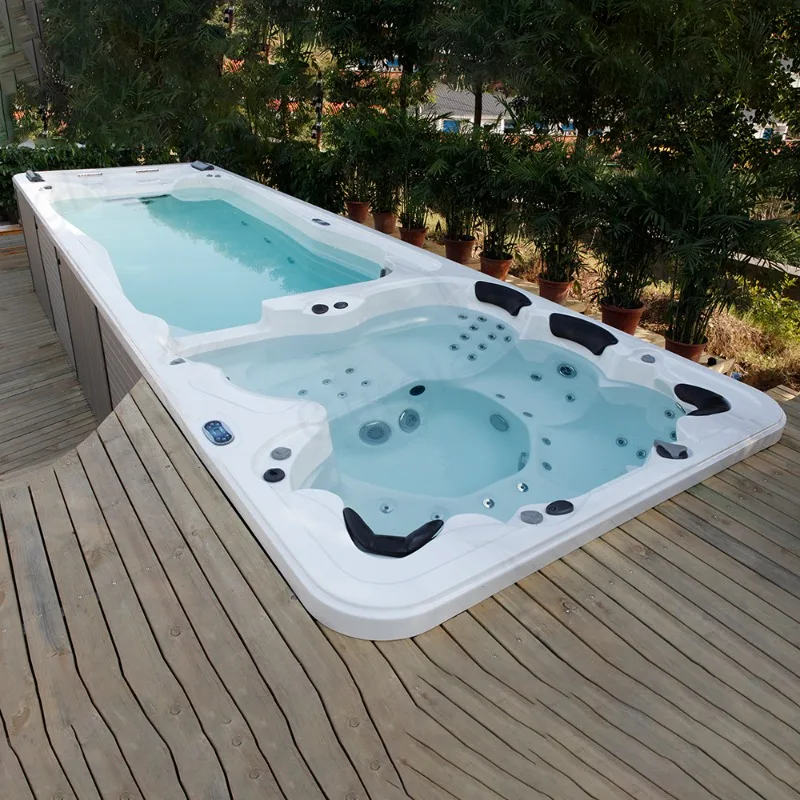 7.5m Container Swimming Pool Whirlpool Spa Outdoor Jacuzzier Hot Tubs Swim SPA Pool view 6