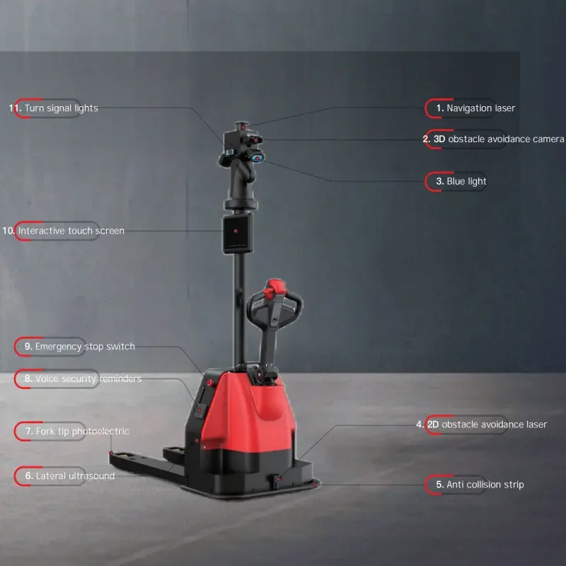 Mapping Slam Lidar Robot Transportation Smart Warehouse Customized Automation Mobile Robot Amr Robot AGV Forklift