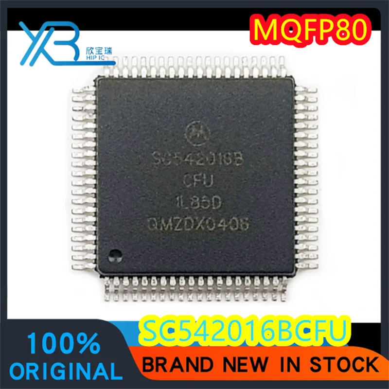 เอสซี 542016 BCFU 1L85D 80-Pin คอมพิวเตอร์ยานยนต์, ชิป ECU, CPU, รับประกันการทํางานได้ดี, ใหม่เอี่ยม 100%, การจัดส่งที่รวดเร็ว, 1 L85D