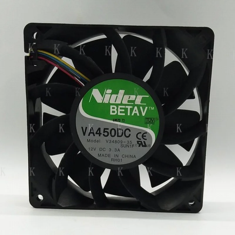 C  FOR  V34809-90 12cm 12038 12V 3.3A violent server industrial cooling fan