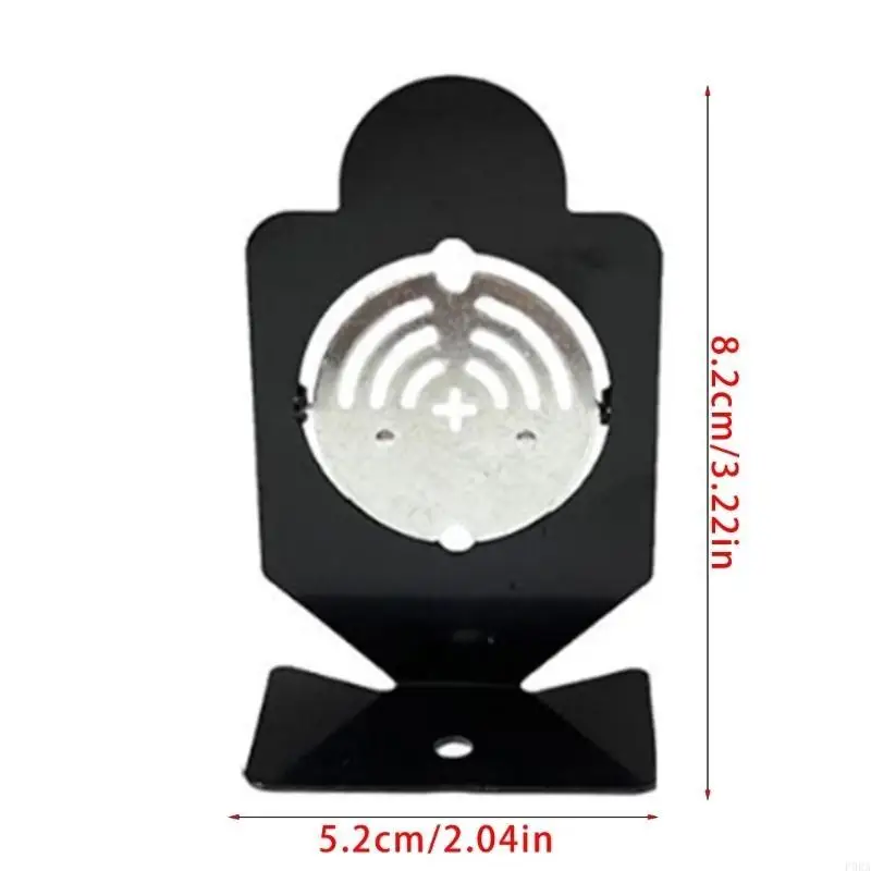 3pcs الأهداف المحمولة الأهداف القابلة للتشغيل المعدنية أهداف التدريب أهداف إطلاق النار #6