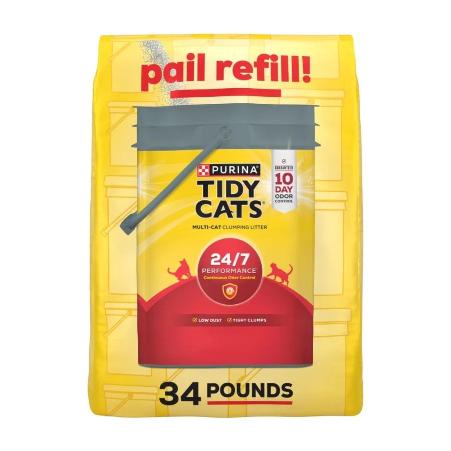 

Наполнитель для кошачьего туалета Purina 24/7 Performance Clumping с ароматом чистого льна, идеально подходит для домов с несколькими кошками и обеспечивает эффективный контроль запаха.
