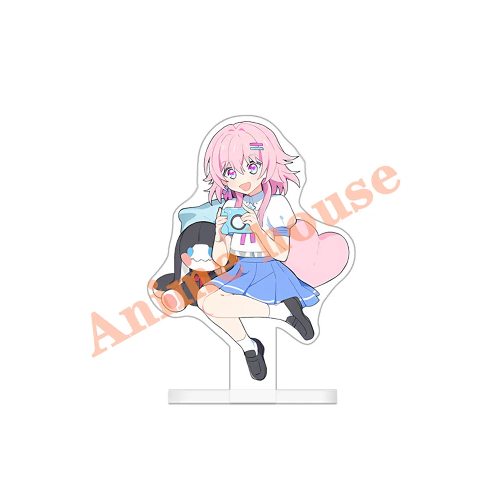 Soporte de figura acrílico de juego Honkai Star Rail Yanqing Serval Kafka Bronya Dan Heng, placa de modelo de soporte, decoración de escritorio de pie