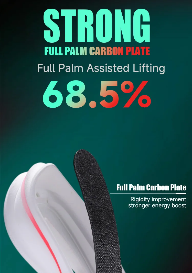 2024 IRUNSVAN Full Palm Real Carbon Plate Trail-Laufschuhe für Herren, umweltfreundlich, atmungsaktiv, Bounce-Back-Dämpfung, rutschfest – Detail 10