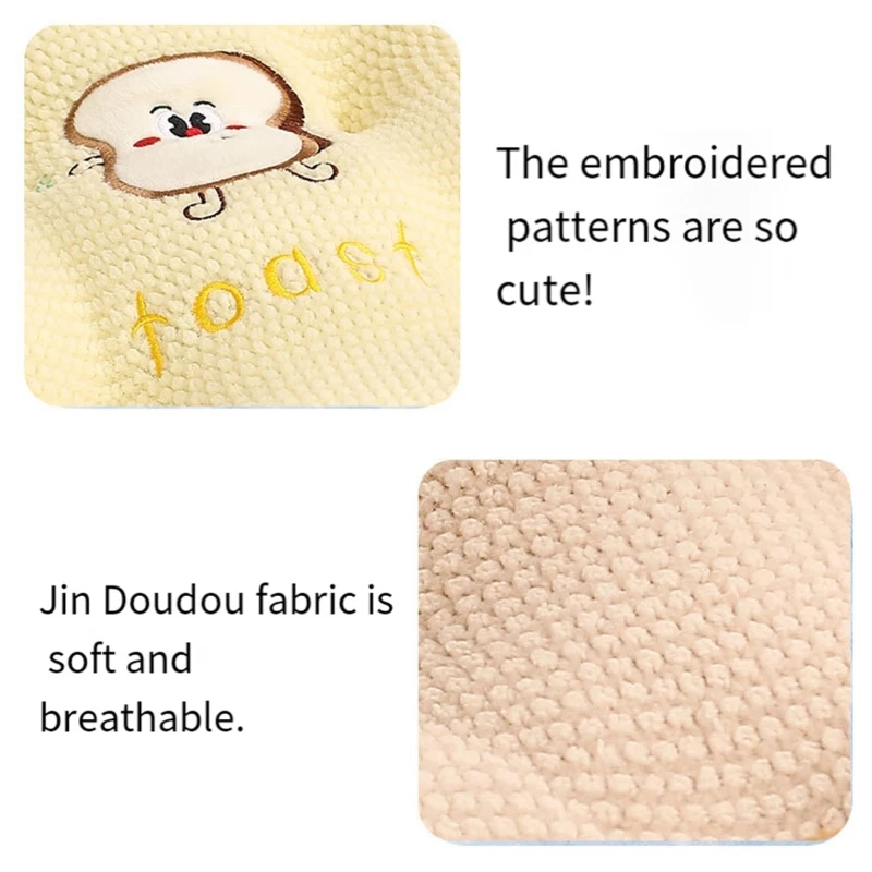 Square Pillow Chair Cushion With Embroidery Detail Gift For Friend 15UB