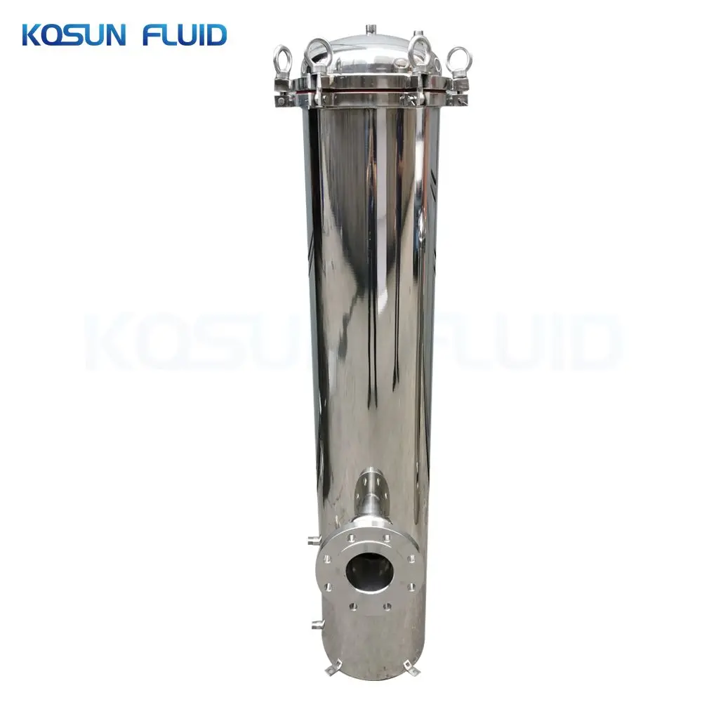 Stainless Steel Filter Housing Biogas Magnet Filtration Vessel Micro Oil Alcohol Liquid Separation Equipment