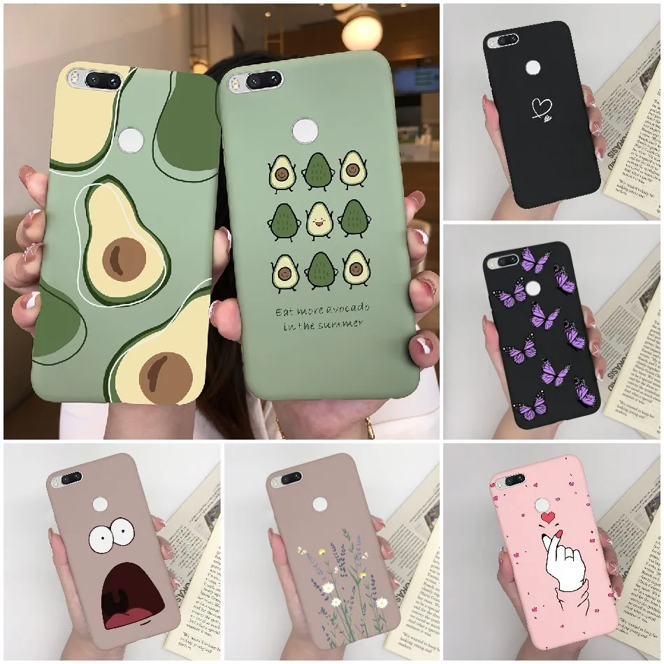 For Xiaomi Mi A1 Case for Xiomi Xiaomi Mi 5x A1 5 X A 1 Mi5X MiA1 Case Ultra Thin soft Back TPU Cute Silicone Cover Phone Cases