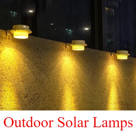 

Creativity Solar Garden Light Outdoor Villa Garden Wall Lighting Fence Lights Home Waterproof Outdoor Atmosphere Decorative Lamp