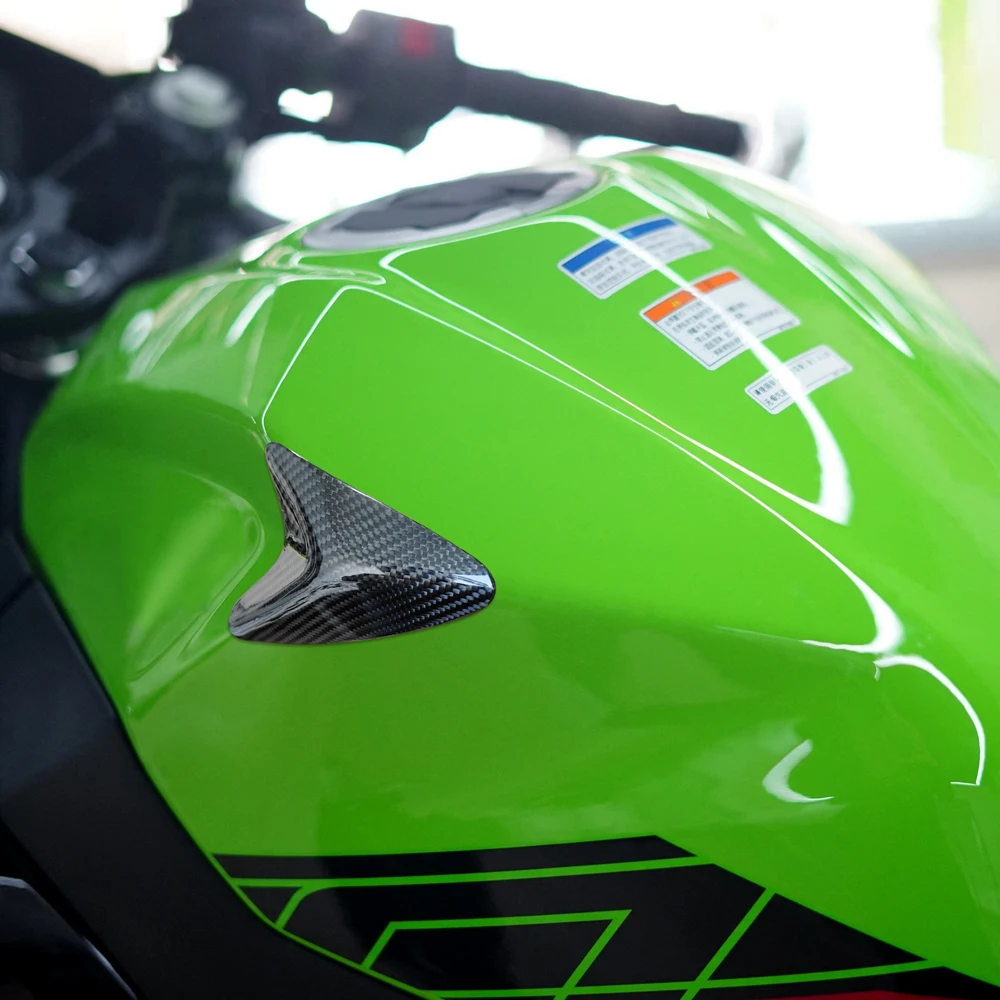 

Carbon Fiber Motorcycle Fuel Tank Cover Falling Protection for Kawasaki Ninja 400 2020-2024