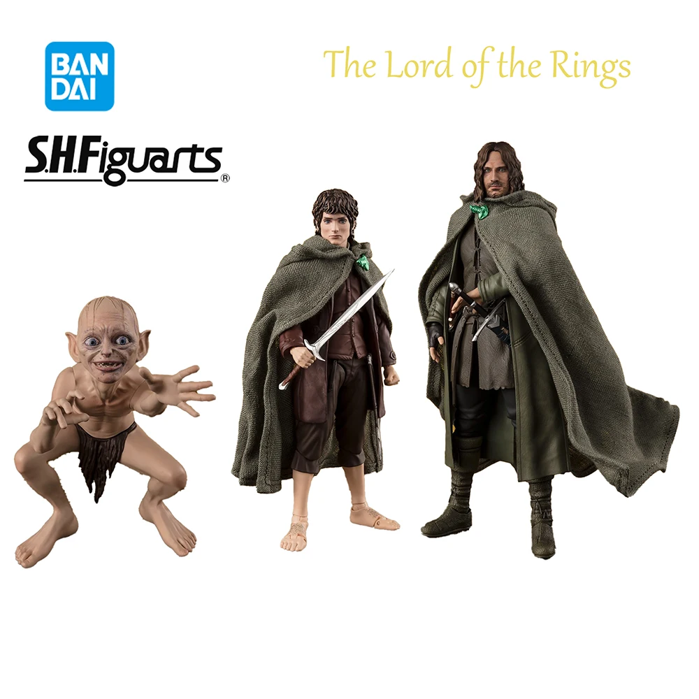 

In stock Bandai S.H.Figuarts Aragorn (Lord of the Rings) Frodo Baggins & Gollum (The Lord of the Rings) Premium Model Gift