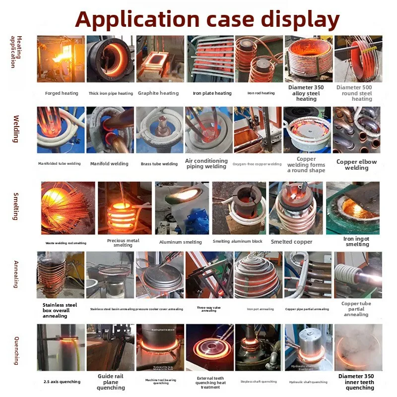 High-Powe Powe Supply High-Fequency Heating Hadwae Welding Quenching Machine Ulta-High Fequency Induction