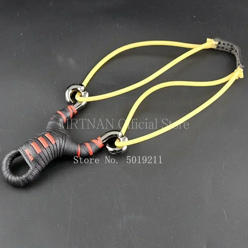 Strong Shooting Slingsshot Ball Alloy Slingshot Rubber Band High Precision Sling Slingshtot for Hunting Slingsshot for Hunting K