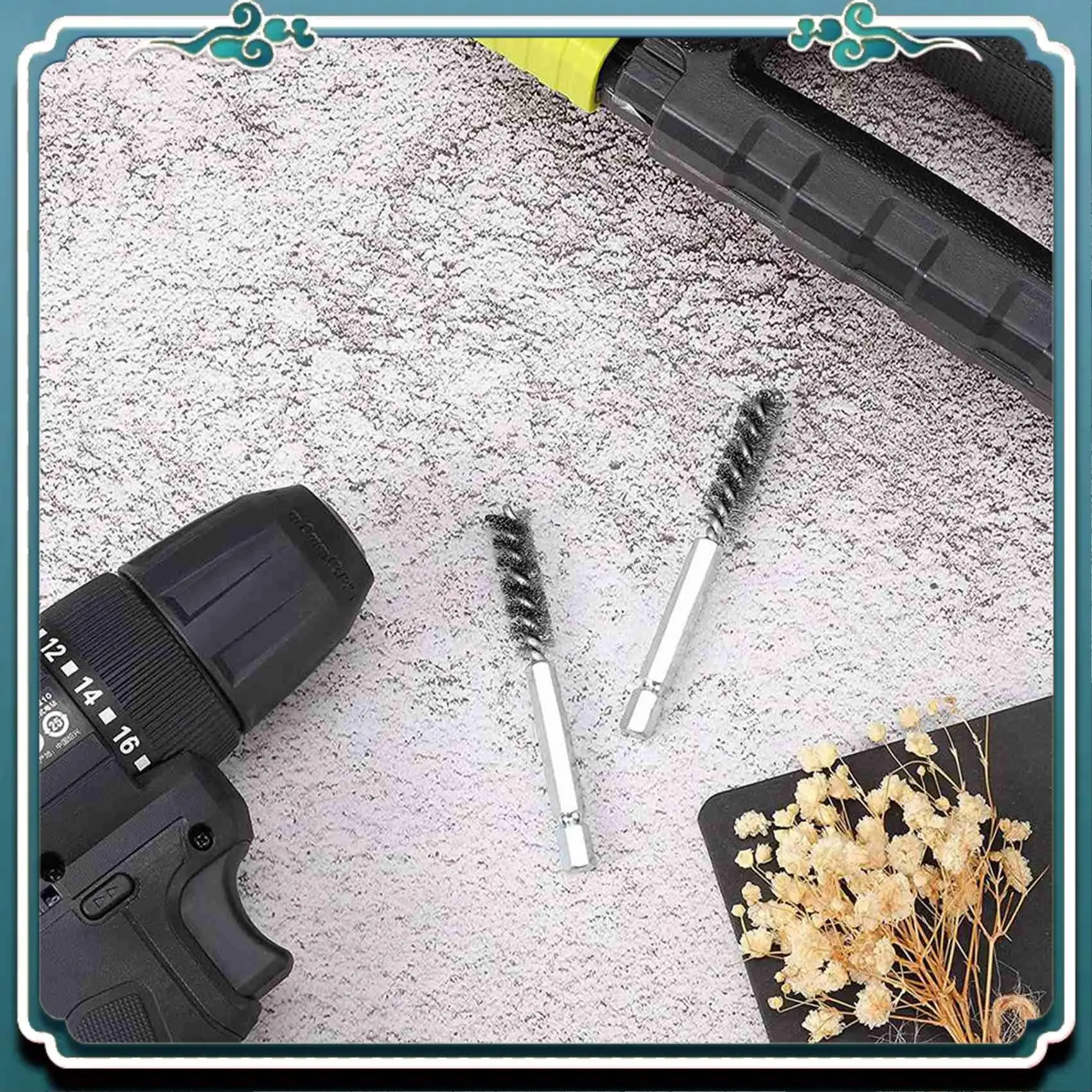 

Надежная щетка для гольф-клюшек, щетка для гольф-клюшки, проволочная щетка, инструмент для чистки, электрическая дрель, проволочная щетка для железа и дерева, 8 шт.