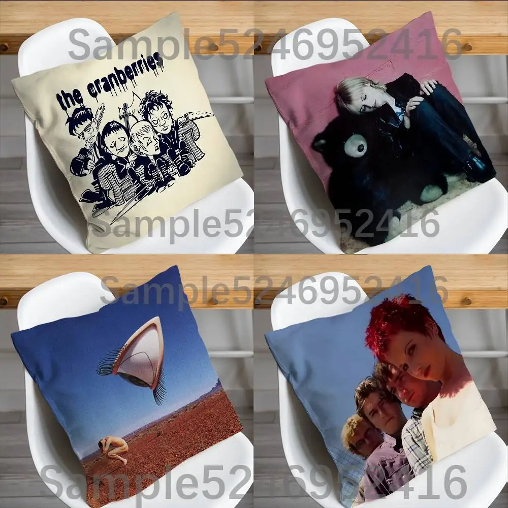 The C-Cranberries Band Pillowcases Cute Funny Pillow Case For Wedding Party Home Decor Comfy Pillow Cover