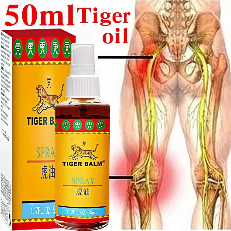 Thailand tiger oil Chinese medicine for treating rheumatic arthralgia, muscle pain, bruising and swelling