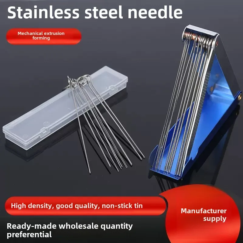 1 مجموعة لحام قطع الشعلة فوهة الإبر عدة 13 في 1 تلميح الملفات الأنظف موسعات معدنية لحام لتنظيف أوريفيس الغاز #3